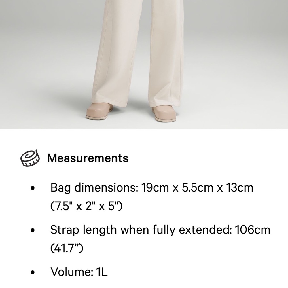 Lululemon | everywhere fleece belt bag | brown earth and gold - Picture 6 of 7
